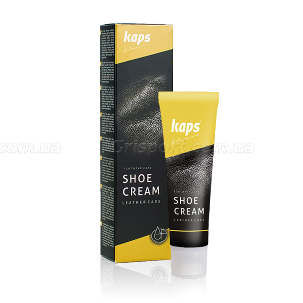 Крем для взуття (бджолиний віск) Kaps Shoe Cream 75ml Темно-коричневий 045006-106